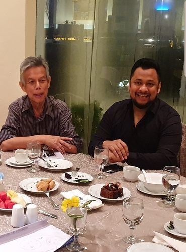 With TanSri Dr. Zaharddin Idrus,  the Science Adviser to The Prime Minister of Malaysia